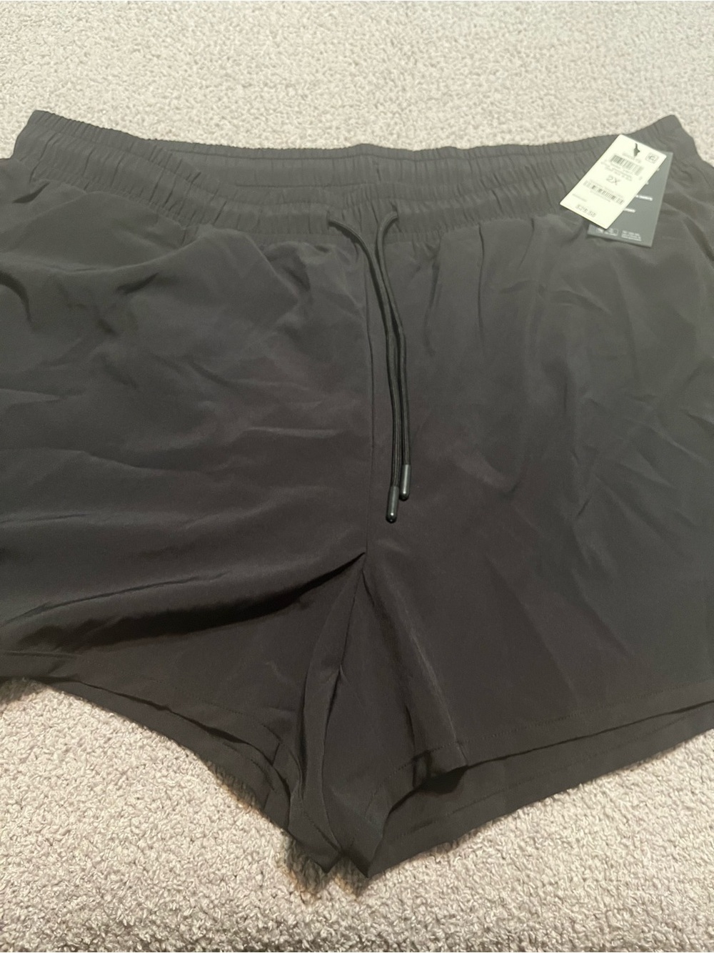 Ideology Women’s Black Drawstring Athletic Shorts